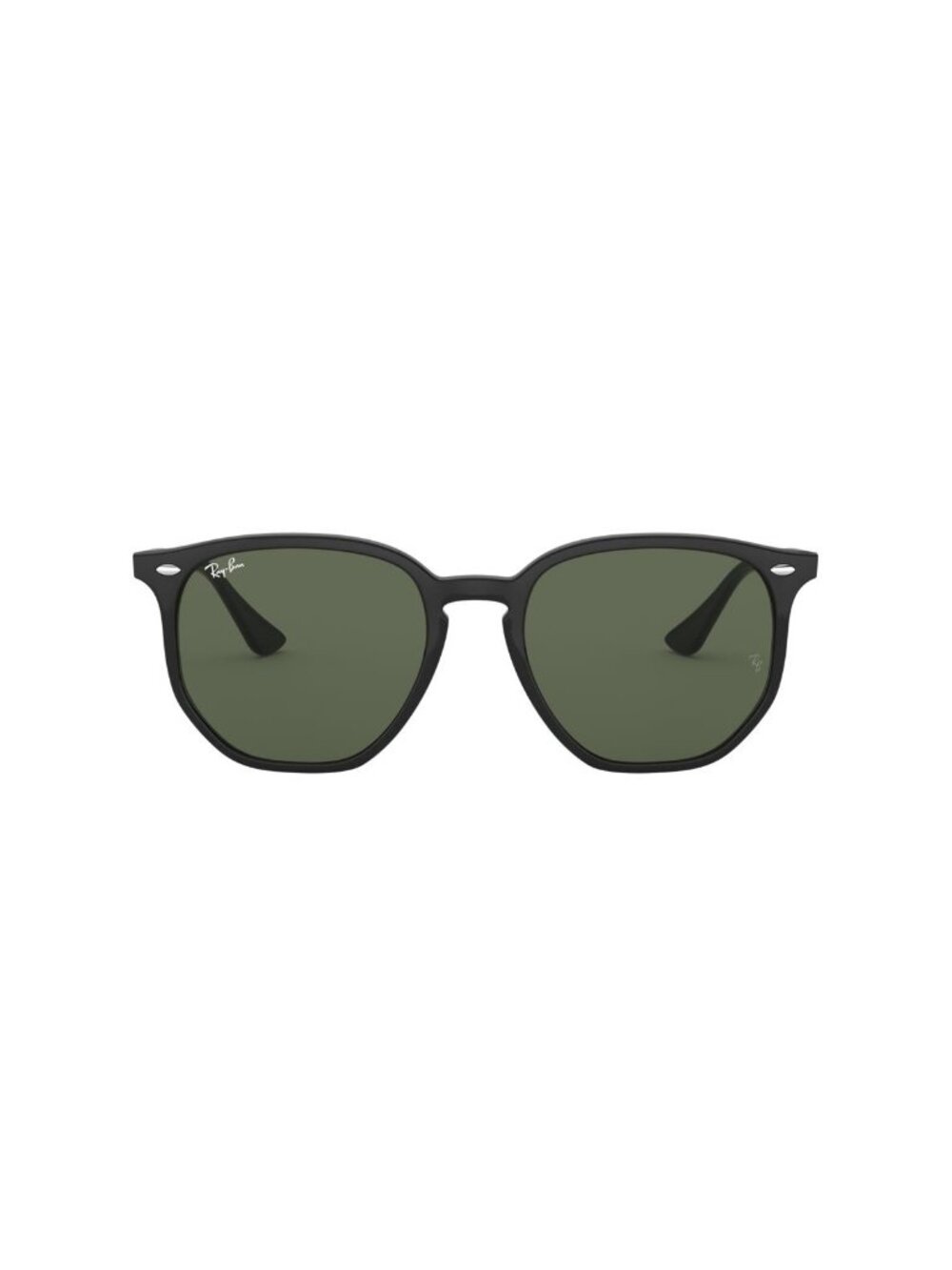 New Ray-Ban Unisex Sunglasses Black Aviator Green Lens Injected Frame Ray Ban 71